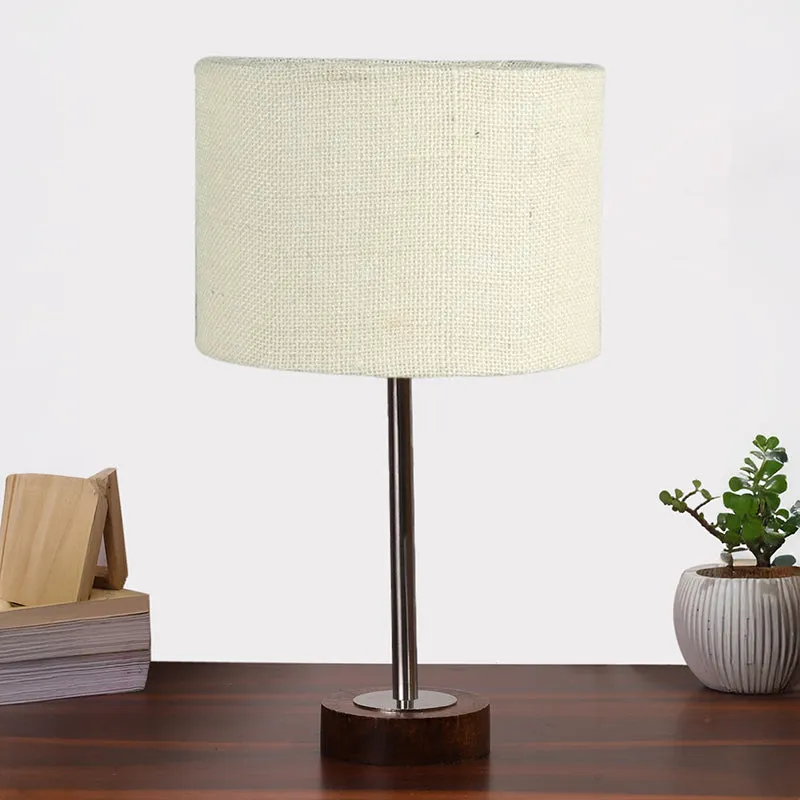 Sienna Rodin Wooden Table Lamp - White media 4