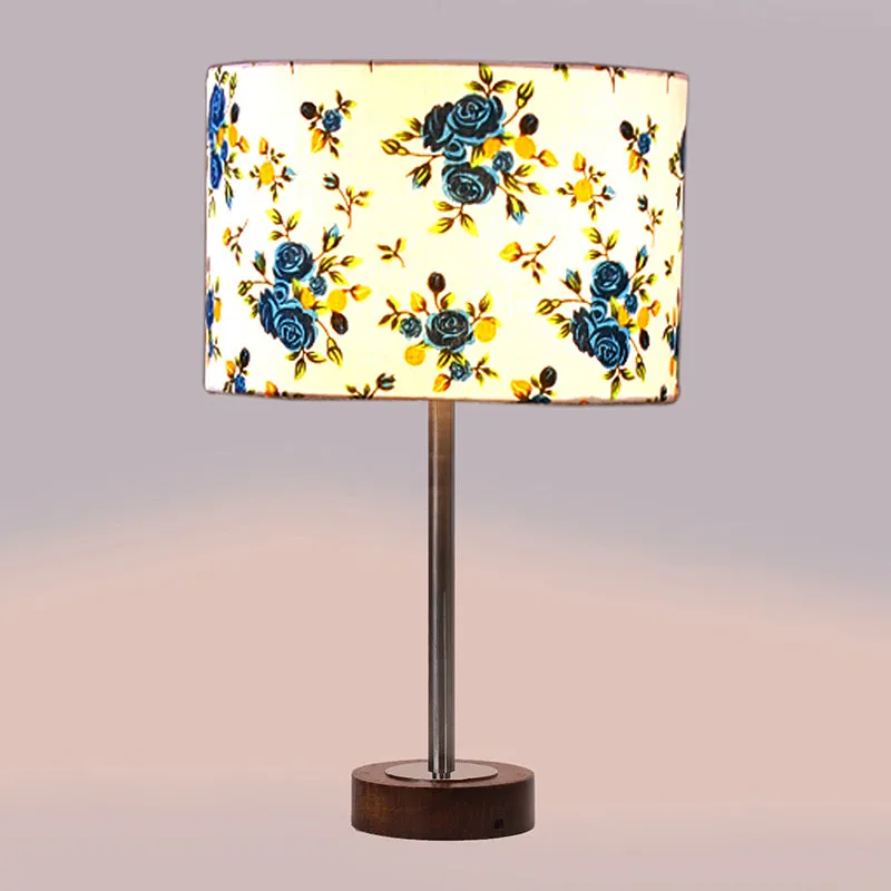 Basken Rodin Wooden Table Lamp - Multicolor media 5