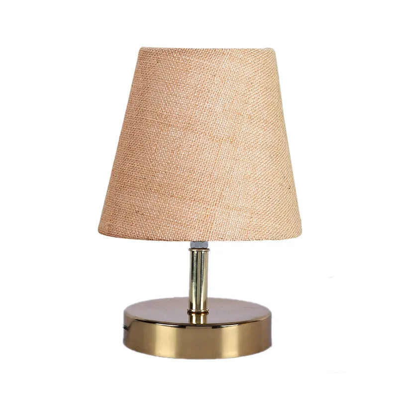 Alba Jute Table Lamp - Beige,Gold media 3