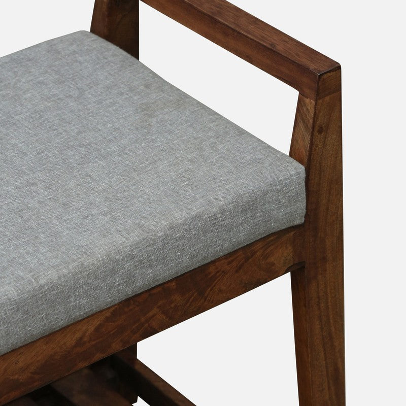Drift Mango Wood Shoe Rack - Grey media 5