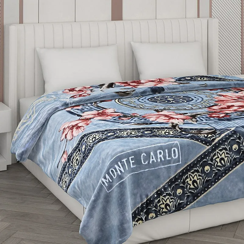 Monte Carlo Bloom Mosaic Blanket - 1000 GSM media 5