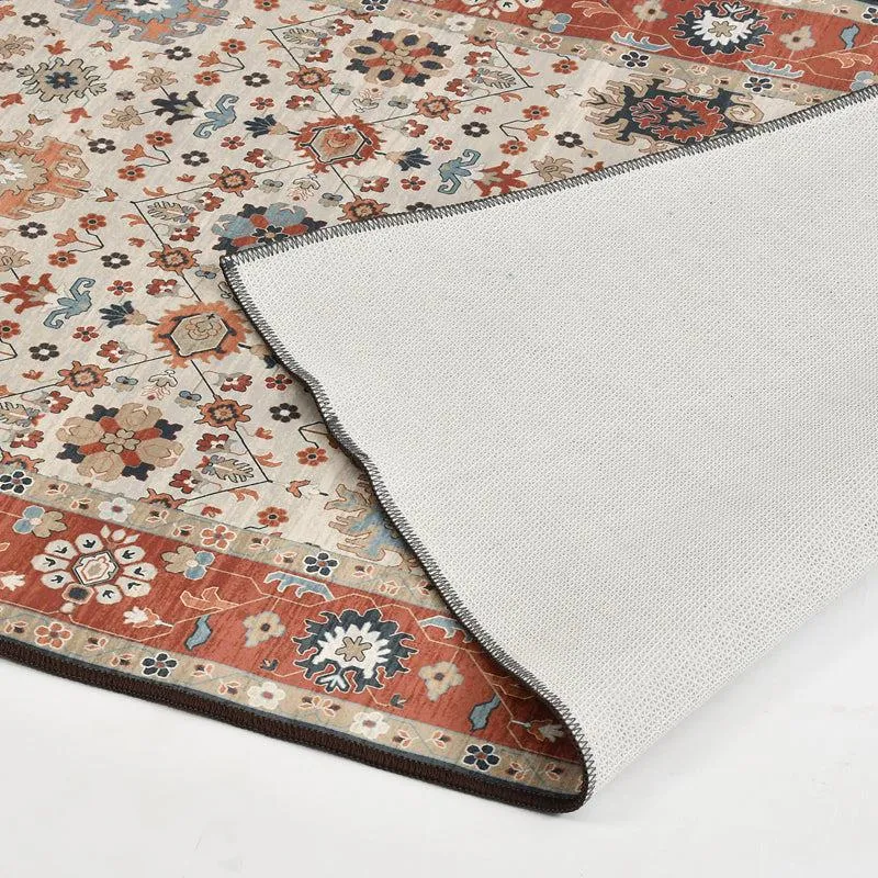 Ishtar Velvet Rectangle Anti-Skid Carpet media 4