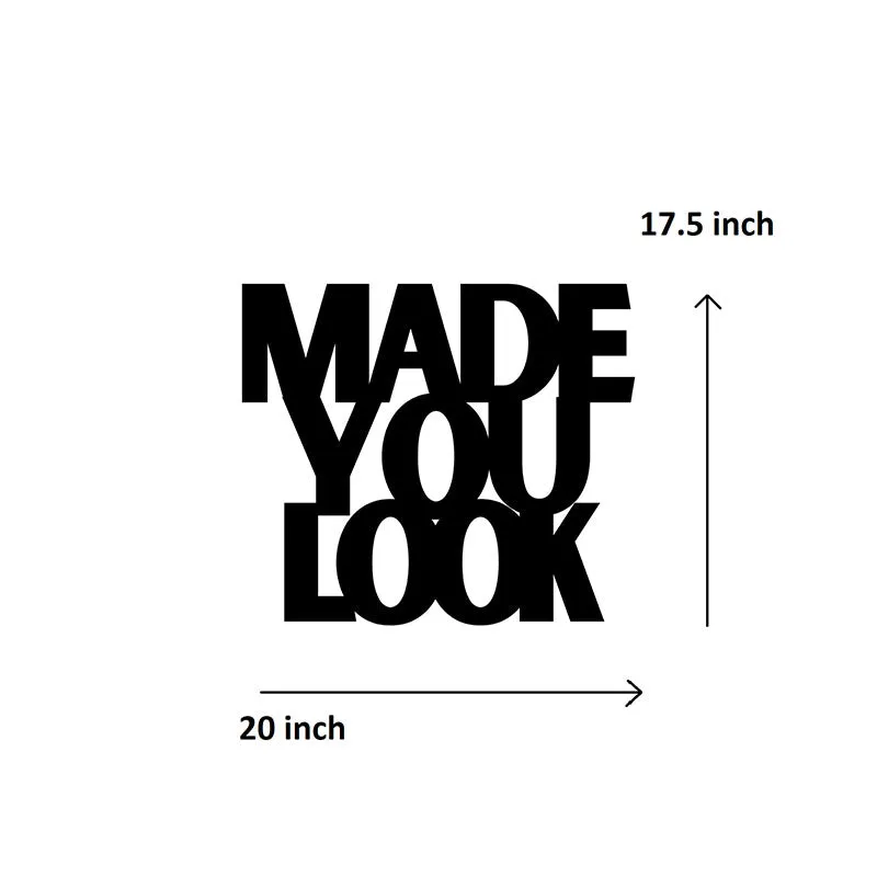 Made You Look Iron Wall Accent media 5