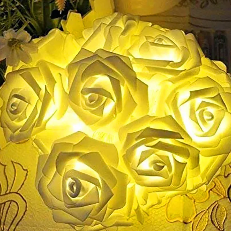 Eternal Rosa Foam String Light  - Yellow media 6