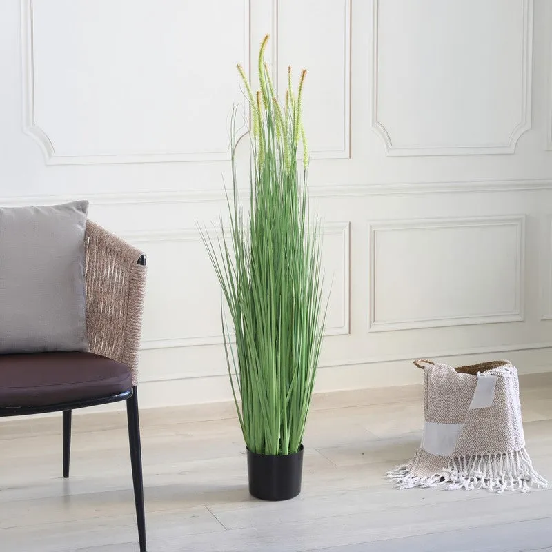 UrbanLeaf Artificial Plant With Black Plastic Pot - 3.9 ft media 3