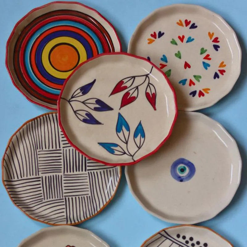 Clarabelle Snack Plate - Set Of Ten media 5