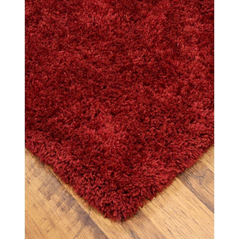 Table Tufted Woven Whisper Rug - Brick Red media 4