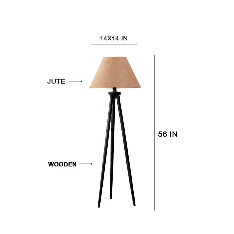 TriElite Conical Floor Lamp (Beige) media 6