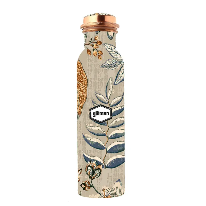 Niva Floral Copper Water Bottle - 950 mL media 1