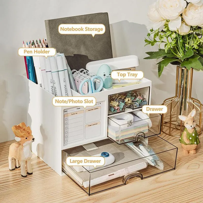 Smart Sort Plastic Desk Organiser media 4
