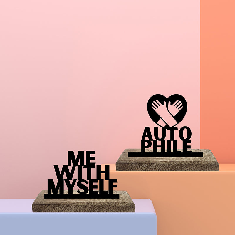 Autophile Showpiece - Set Of Two