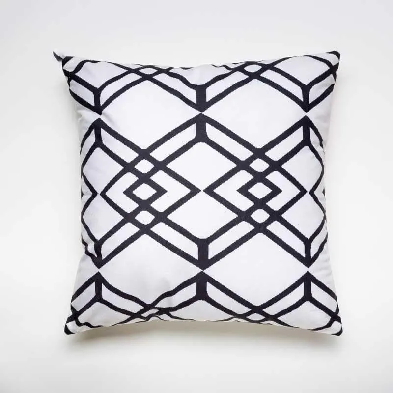 Moda Geometro Printed Cushion Cover - Set Of Two media 3
