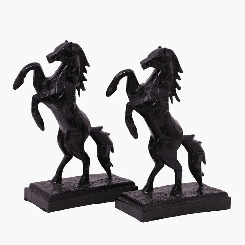 Unbridled Spirit Horse Polyresin Showpiece - Set Of Two media 3
