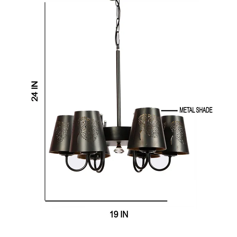 Candra Viya Etched Ceiling Lamp media 4