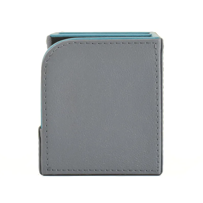 Tisca Faux Leather Desk Organizer - Grey media 6