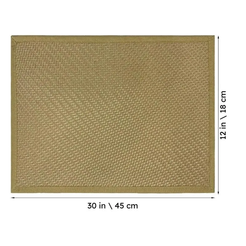 Rustayne Yellow Rectangle PVC Table Mats - Set Of Two media 6