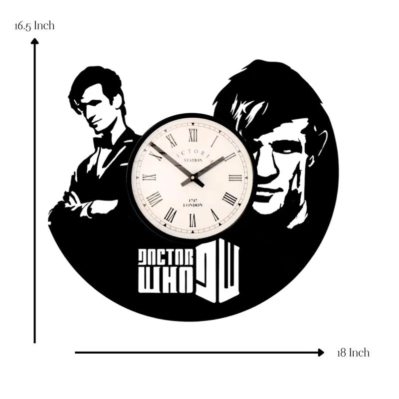 Neotrix Steel Analog Wall Clock - Black media 7