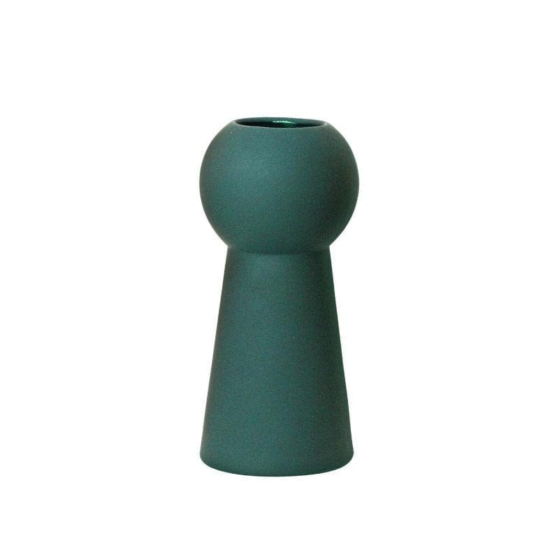 Zircon Ceramic Vase - Green media 4