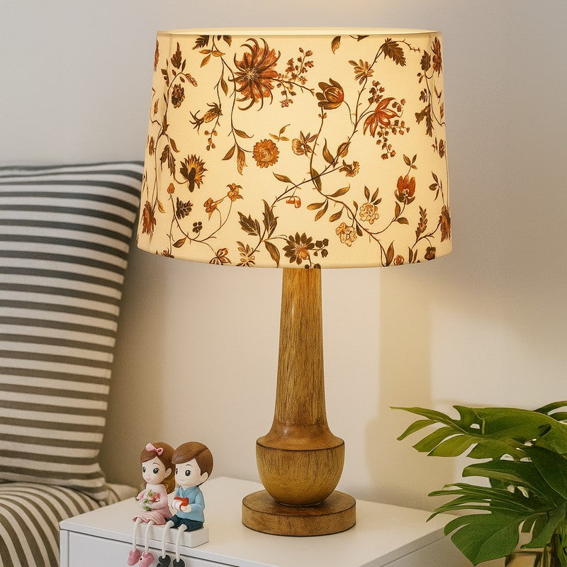 VividAura Transform Wooden Table Lamp - Multicolor