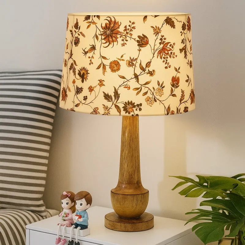 VividAura Transform Wooden Table Lamp - Multicolor media 1