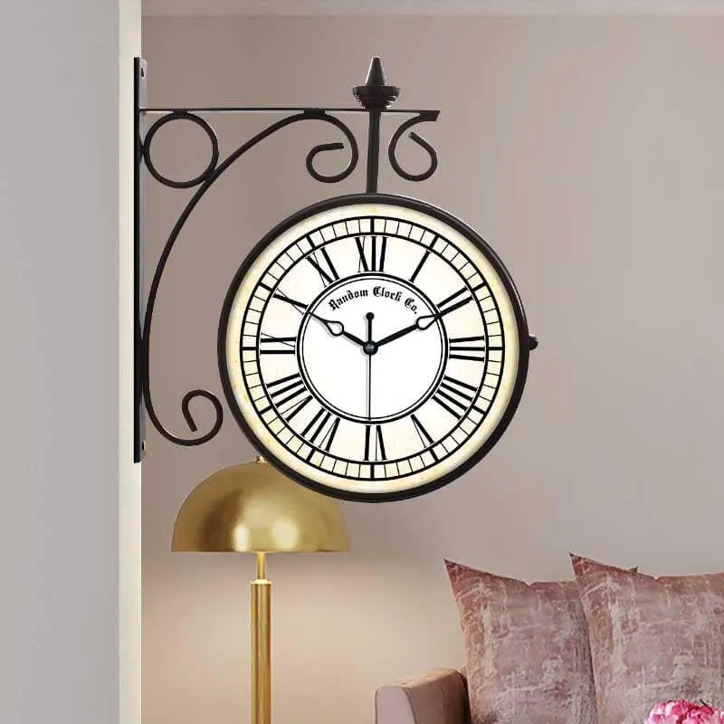 Antique Time Portal Wall Clock media 3