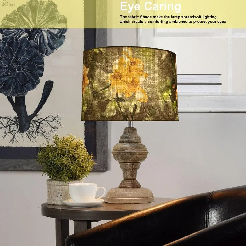 FloraHexa Wooden Table Lamp media 6
