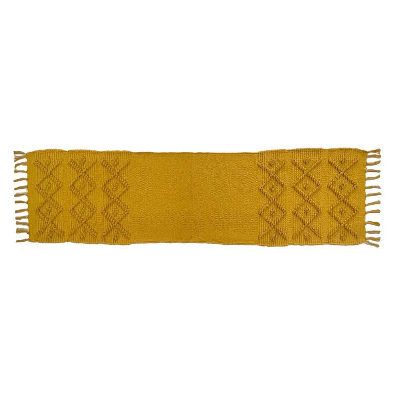 Savanna Handwoven Cotton Table Runner - Yellow media 6