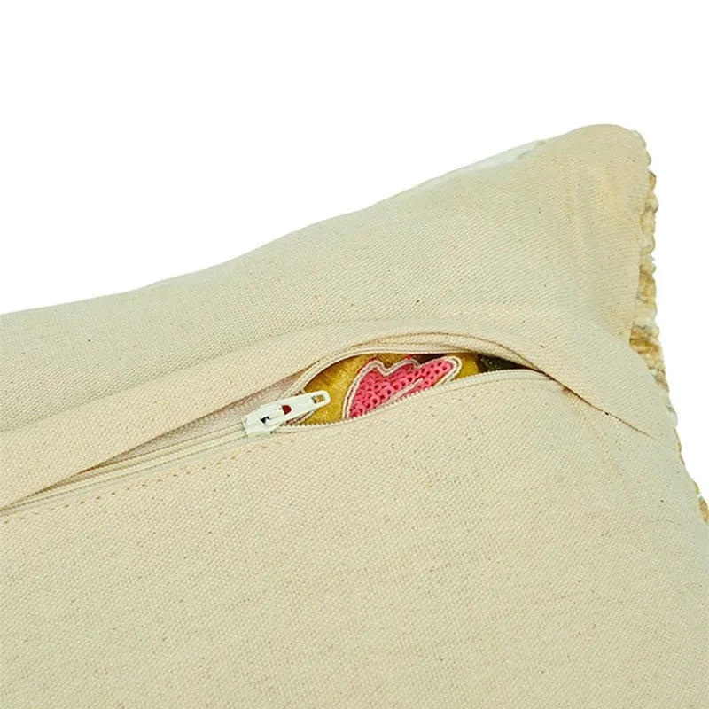 PetalReverie Cushion Cover - Gold media 5