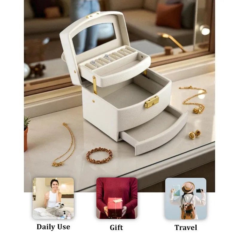 OpalKeep Faux Leather Jewel Box media 6