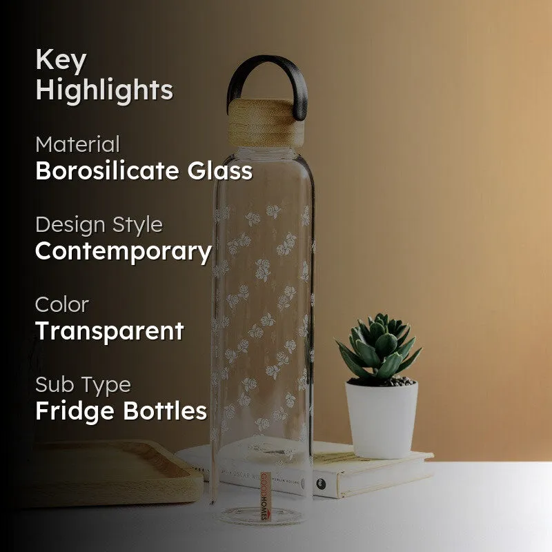 Clear Drop Borosilicate Glass Bottle - 750 mL media 2