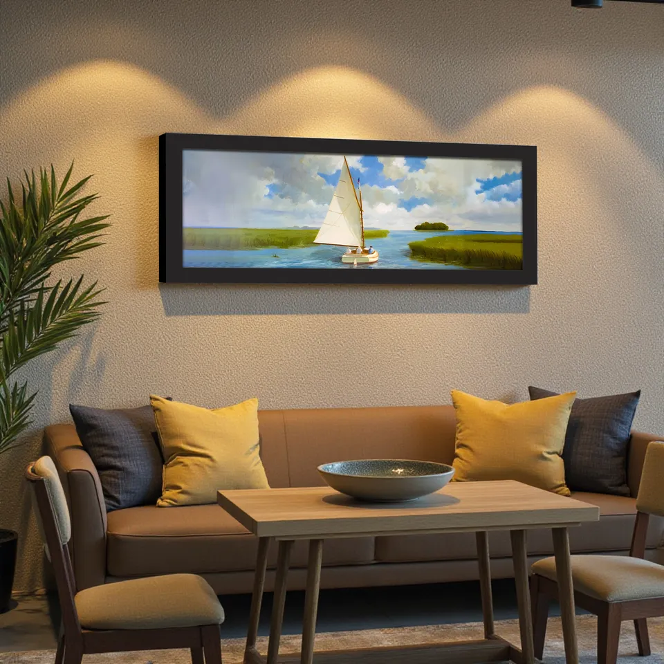 Blueway Sailboat Wall Painting media 5