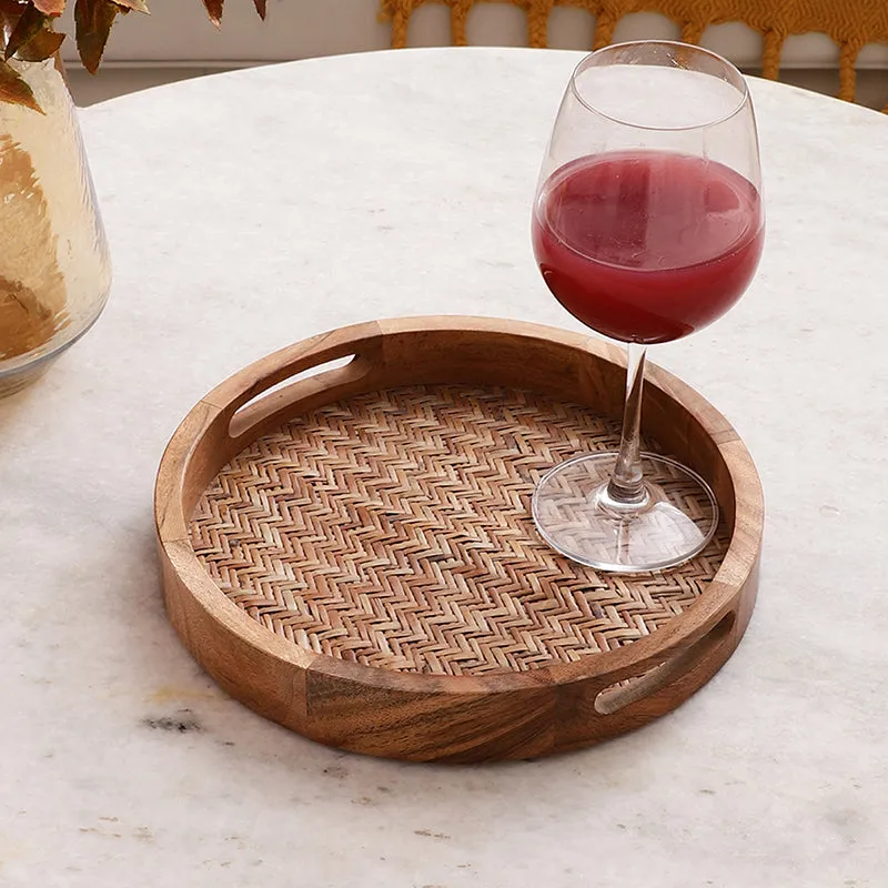 Braida Serving Tray - Round media 1