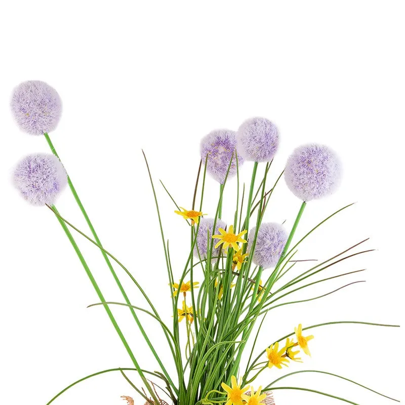 AarviDecor Lavender Bliss Silk Artificial Flowers media 6