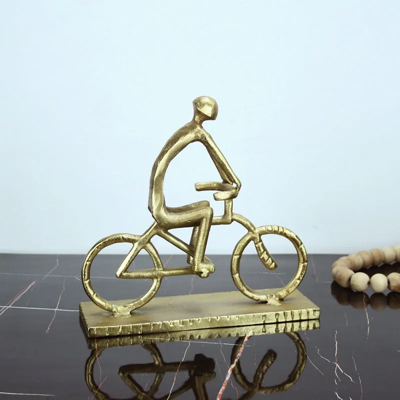 Cycling All Day Showpiece - Gold media 1