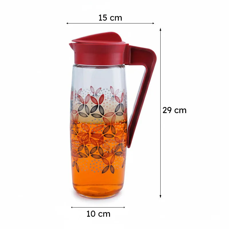 Tirava Flora Jug With Red Lid - 1600 ML media 6