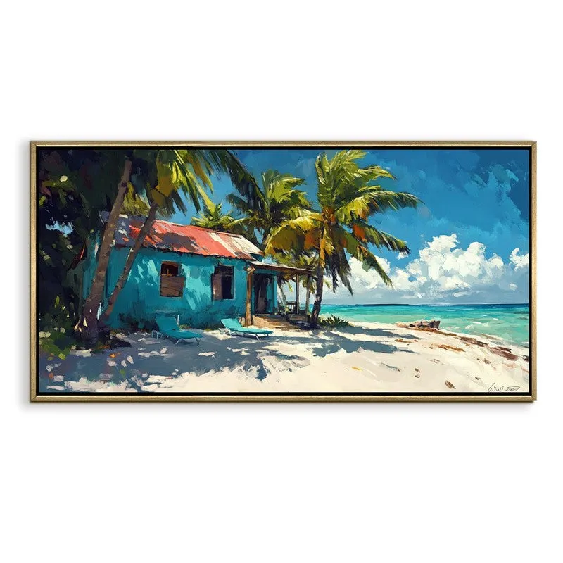 Hideaway Canvas Wall Painting With Frame media 3