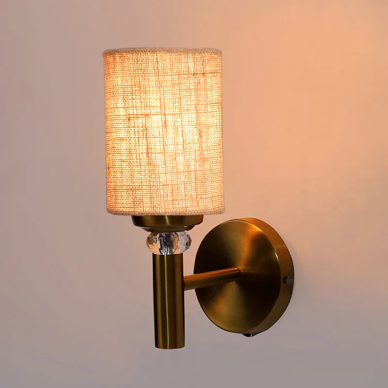 Sienna Jute Wall Lamp - Beige media 4