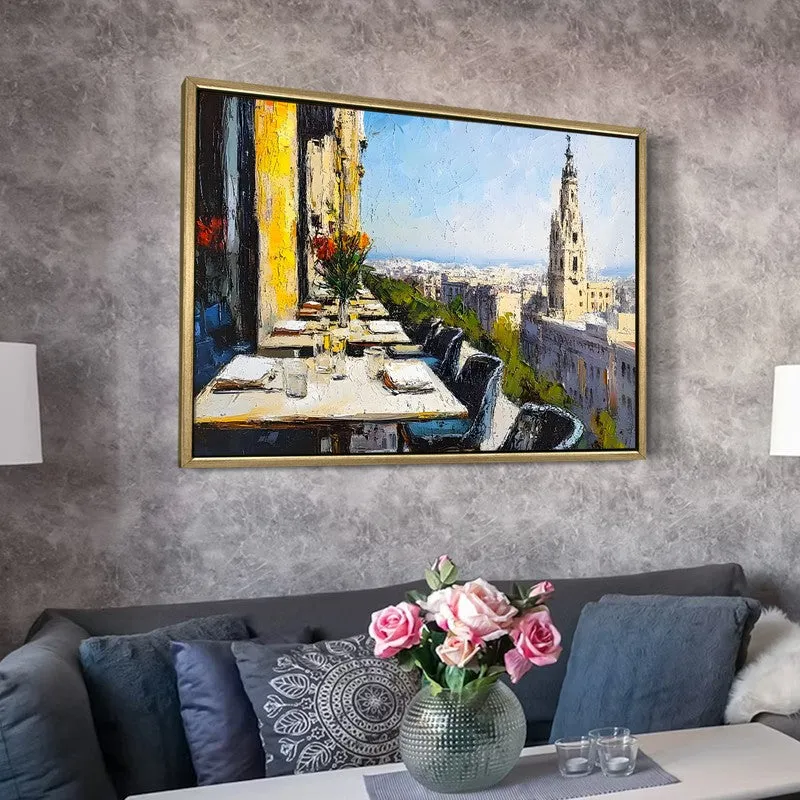 Aperture Canvas Wall Painting With Frame media 6
