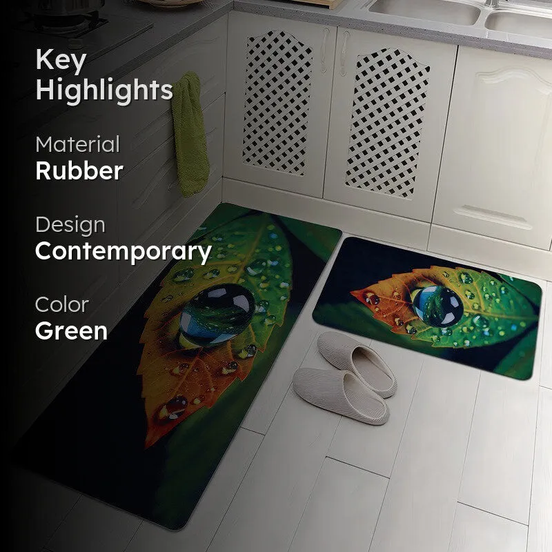 Plushora Rubber Kitchen Floor Mats - Set of Two media 2