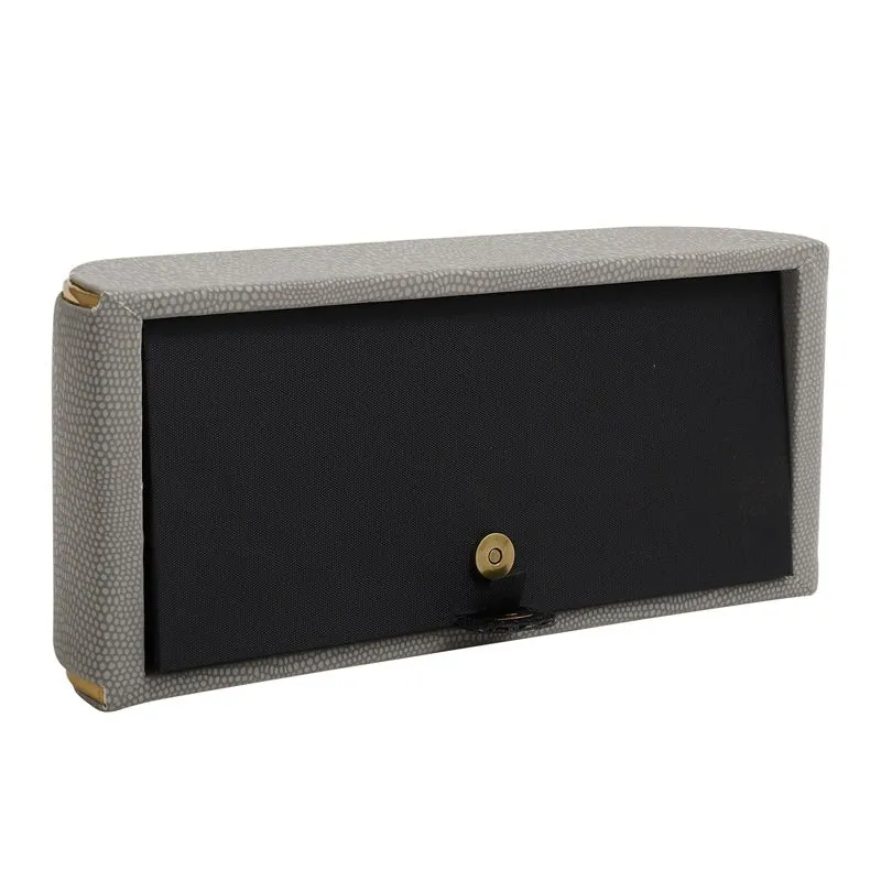 Relca Leather Tissue Box - Grey media 6