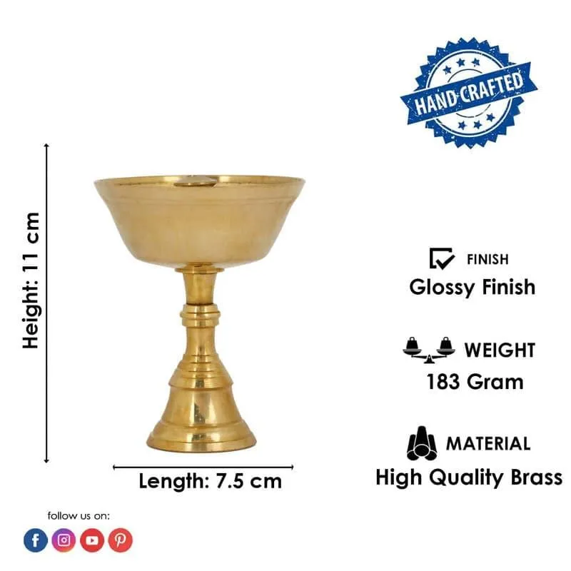 Norbu Tibetan Brass Lamp media 5
