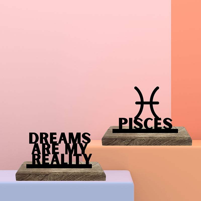 Dreamy Pisces Showpiece - Set Of Two