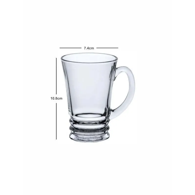 Repex Glass Tea Cup (220 mL Each) - Set of Six media 5