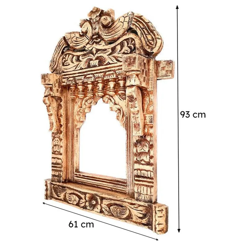 Idora Jharokha Wooden Wooden Wall Accent media 5