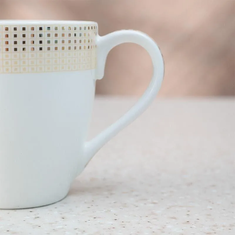 Mirona Porcelain Tea Cup (200 mL Each) - Set of Six media 3