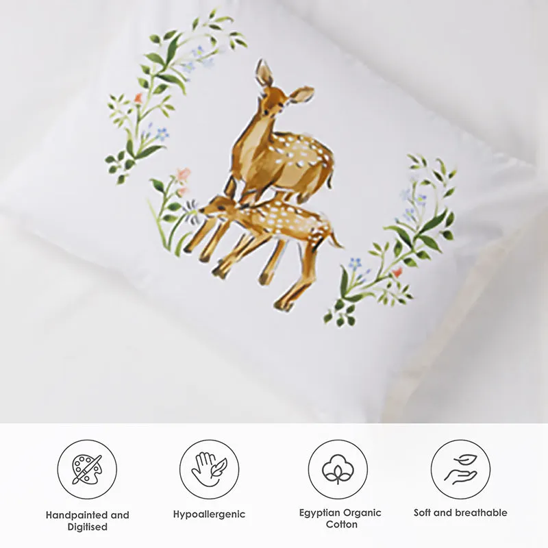 Dreamy Deers Kids Cotton Bedsheet - 200 TC media 7