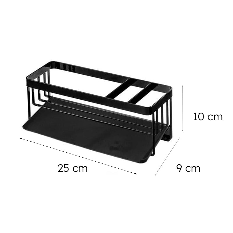 Triva Kitchen Sink Organizer - Black media 8