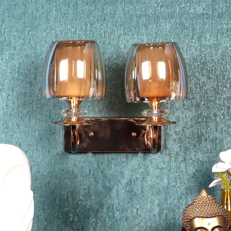 Glo Duo Iron Wall Lamp media 3