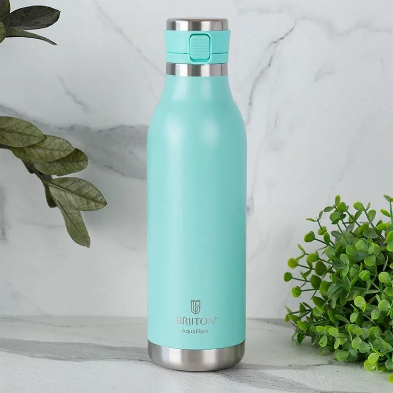 Pristine Sip Hot & Cold Thermos Water Bottle (Green) - 750 mL media 1