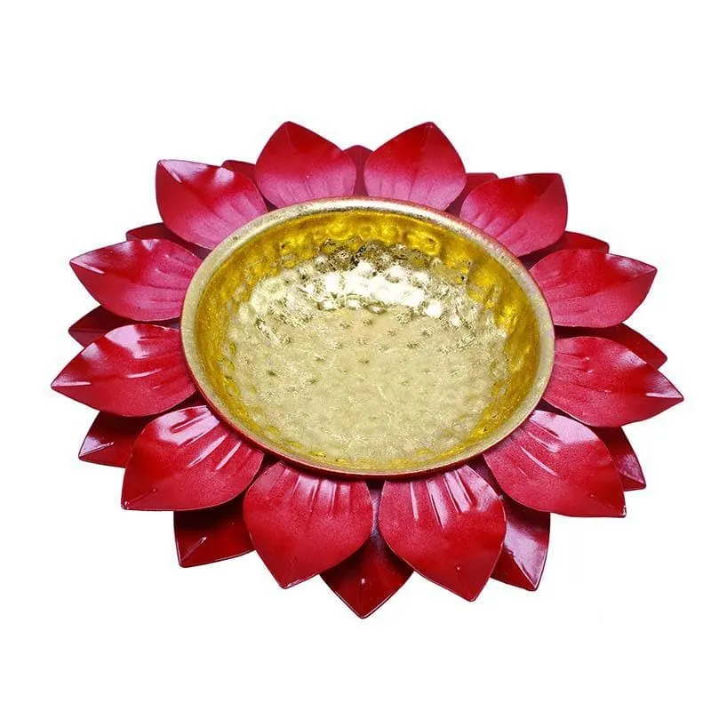 Petals Urli Décor Accessory- Red media 3